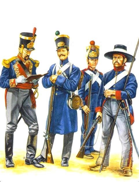 Mexican soldiers